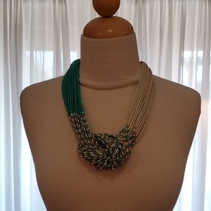 Boho style Beaded Multilayered Necklace